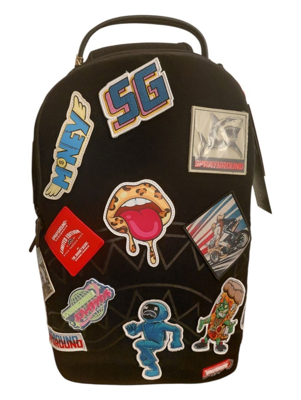 Sprayground Unisex Velcro Patch Stickers Backpack